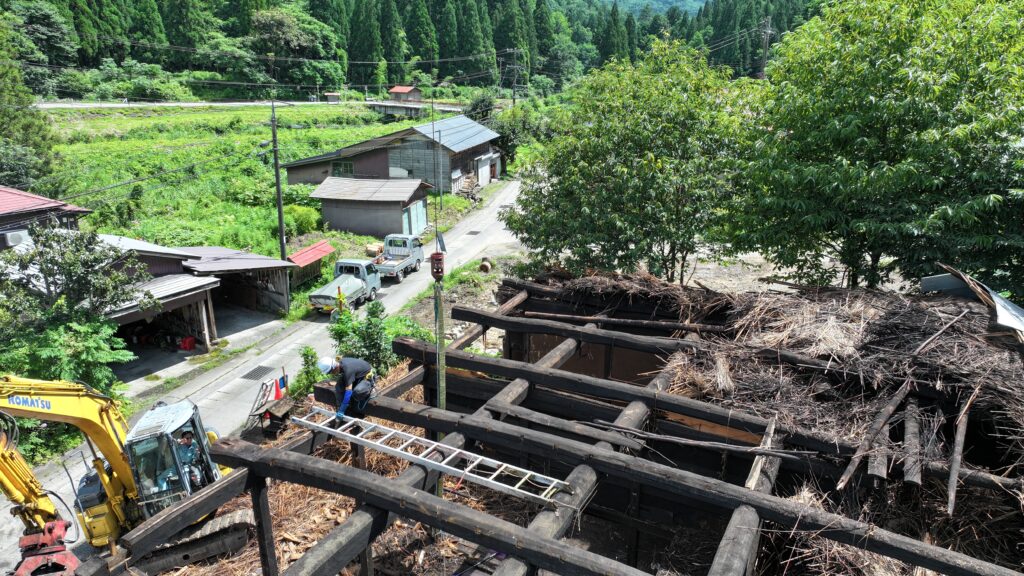 阿賀町中ノ沢古民家移築プロジェクト始動